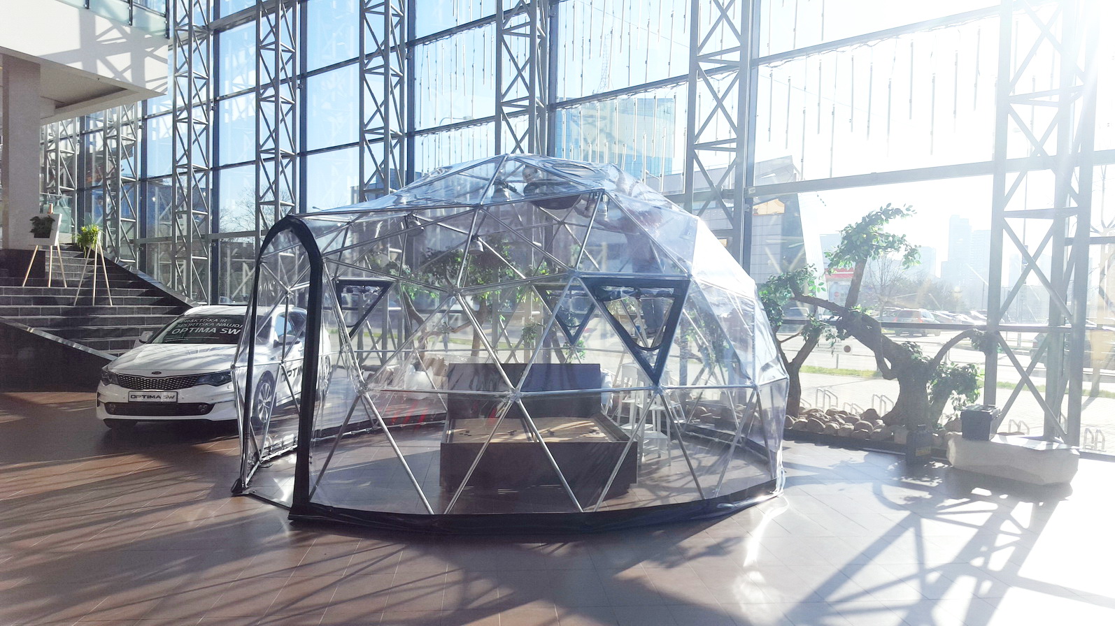 20m2 ⌀5m DORMEO Transparent Dome @ ExtremeDelight