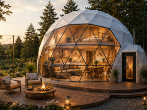 GLAMP PRO 70  Ø8m ▪︎ 50m² | КРУГЛЫЙ ГОД
