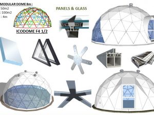 50m2 МОДУЛЬНЫЙ Ø8m ICO F4 H4m