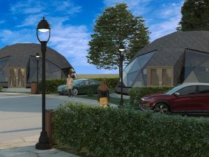 138m2 КОМПЛЕКТ ДЛЯ ДОМА Ø12m ПОНИЖЕННЫЙ F4 H5,5m