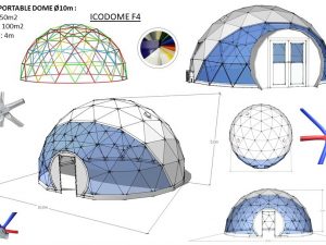78m2 МОБИЛЬНЫЙ Ø10m ICO F4 H5m
