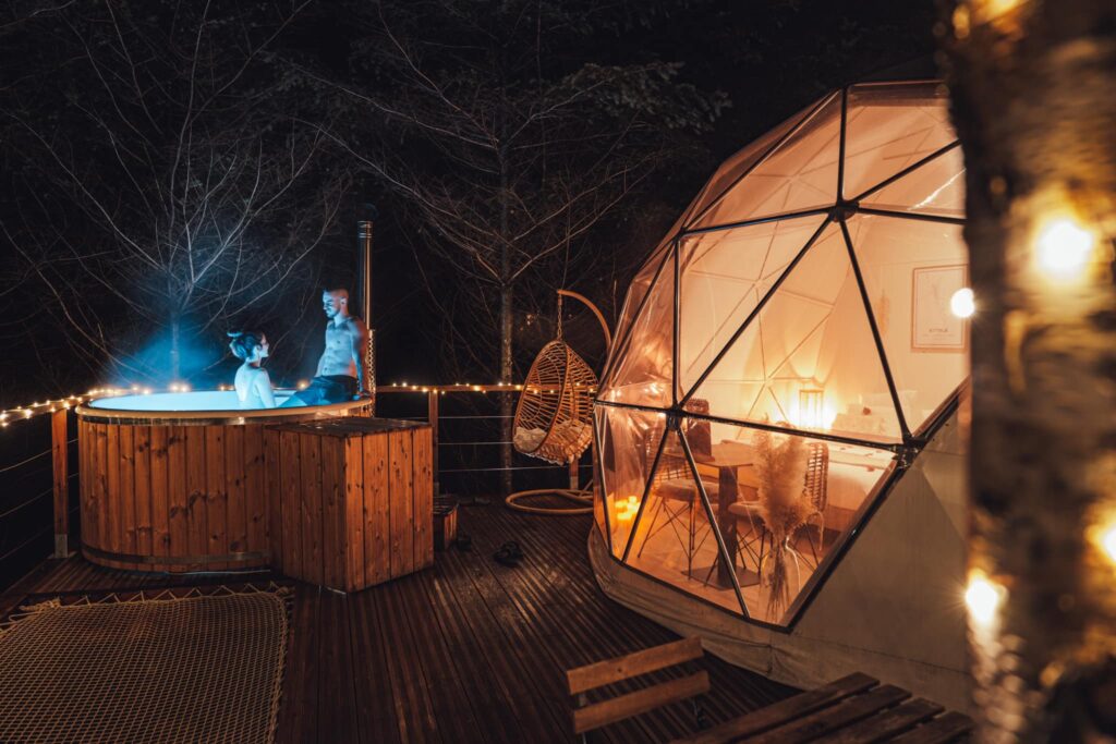 GLAMP 28  Ø6m ▪︎ 28m² | КРУГЛЫЙ ГОД