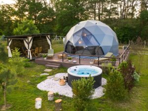 GLAMP 35  Ø6,7m ▪︎ 35m² | КРУГЛЫЙ ГОД